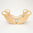 Multifunctional wooden BusyKids Swing - Pastel