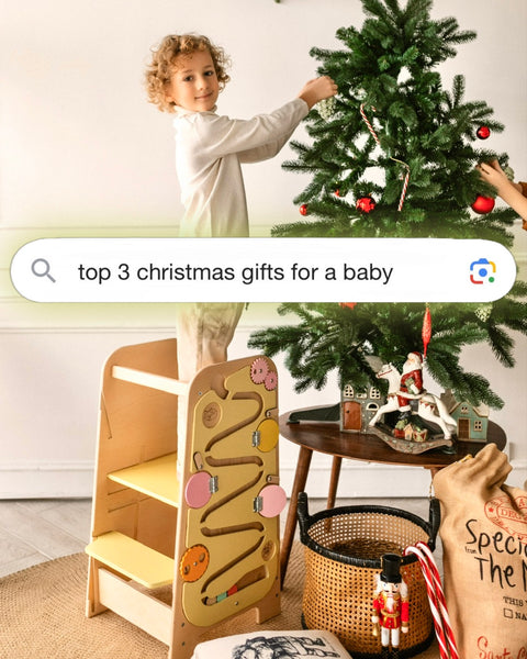 Top 3 Christmas gifts for a baby