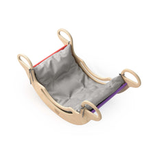 Load image into Gallery viewer, Multifunctional wooden BusyKids Swing - Pastel
