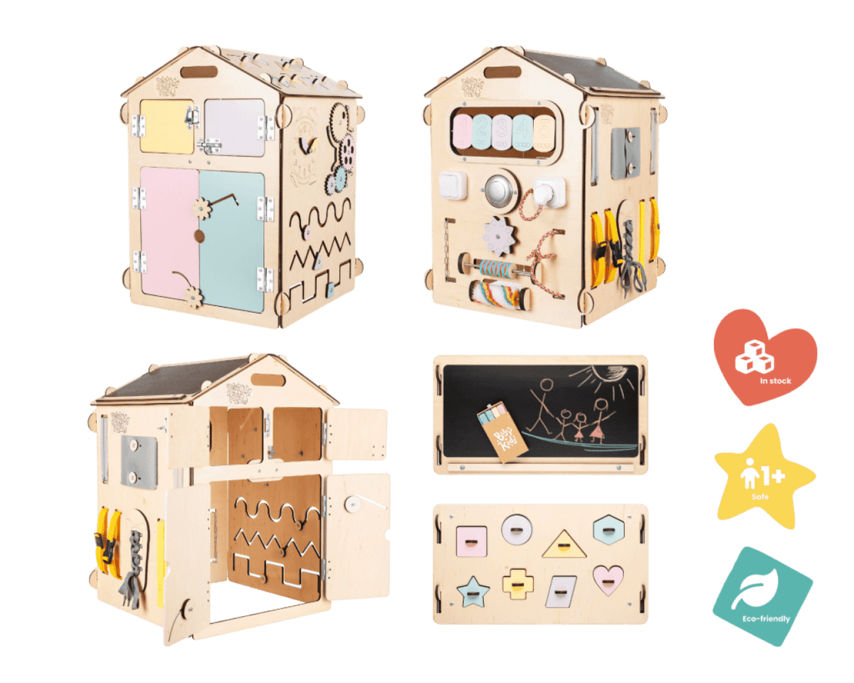 Interactive Montessori House for Toddlers