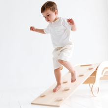 Load image into Gallery viewer, BusyKids Swing and double-sided board set - Unfinished wood (No varnish)
