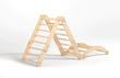 Climbing set for children (set L) - Unfinished Wood (No varnish)