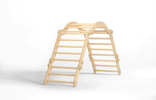 Load image into Gallery viewer, Climbing set for children (set L) - Unfinished Wood (No varnish)
