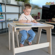 Set - Growing table and chair for children