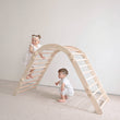Climbing set for children (set L) - Unfinished Wood (No varnish)