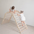 Climbing set for children (set L) - Unfinished Wood (No varnish)