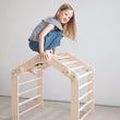 Climbing set for children (set S) - Unfinished Wood (No varnish)