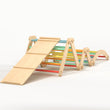 Climbing set for children (set XL with Slide) - Bright