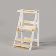 Foldable Toddler Tower - White