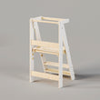 Foldable Toddler Tower - White