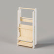 Foldable Toddler Tower - White