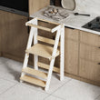 Foldable Toddler Tower - White