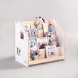 Montessori bookshelf - WHITE