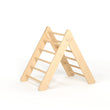 Pikler Triangle and double-sided board set - Raw Wood (Unfinished Wood)