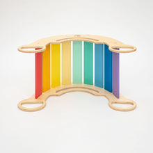 Load image into Gallery viewer, Multifunctional wooden BusyKids Swing - Bright
