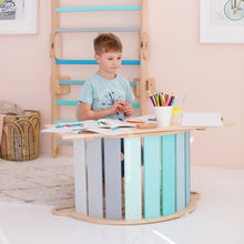 Load image into Gallery viewer, BusyKids Swing and double-sided board set - Mint
